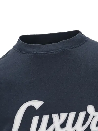 Balenciaga Medium Fit Luxury Cotton T-shirt In Black