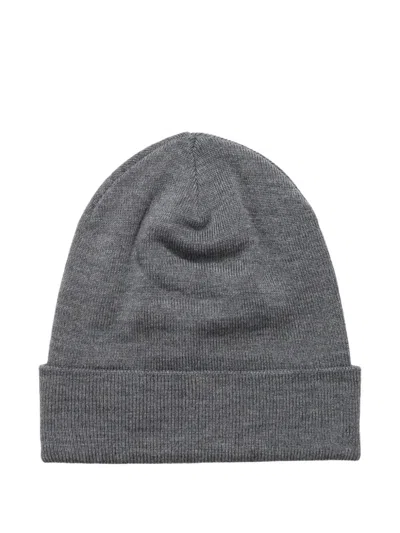 Balenciaga Bal Patch Beanie In Gray