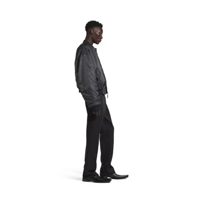 Balenciaga Standard Bomber In Black