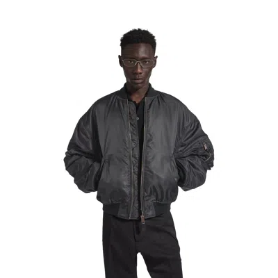 Balenciaga Standard Bomber In Black
