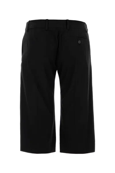 Balenciaga Capri Pant Made From Lyocell Fabric In Black