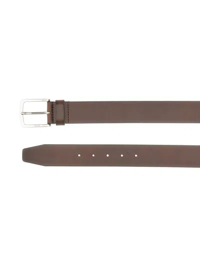 Hugo Boss Boss Belt Jorv_sz40 In Brown