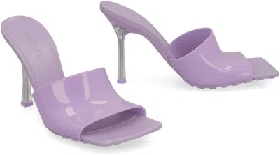 Bottega Veneta Lilac Pvc Stretch Mules In Purple