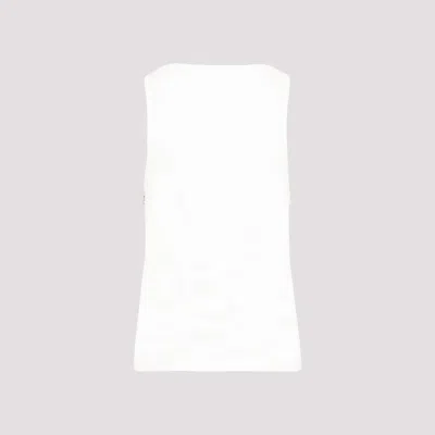 Bottega Veneta Women Jersey Top In White