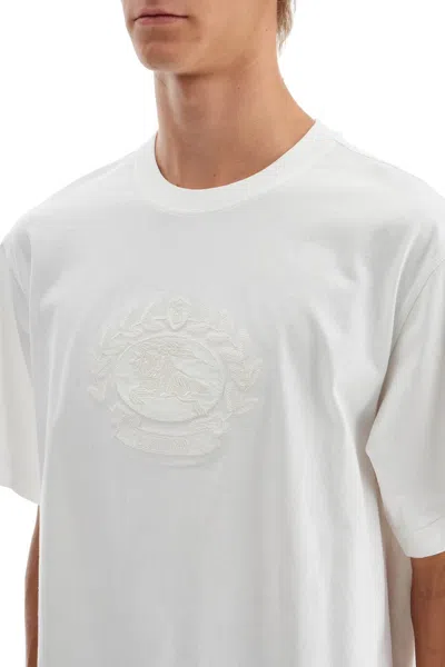 Burberry Ekd T-shirt In White