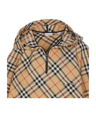 Burberry St Cady Cape - Xs/s M/l In Brown
