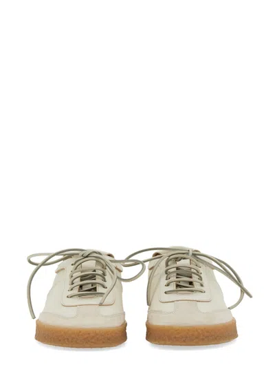 Buttero Leather Sneaker In White