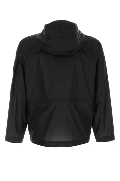 C.p. Company C.p.company Black Nylon Jacket In Black