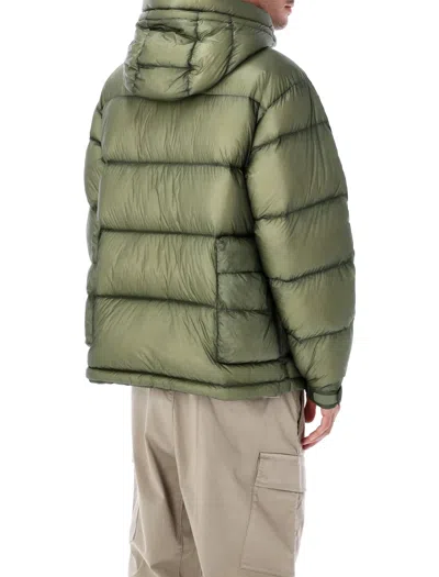 C.p. Company Dd Shell Puffer Jacket In Green
