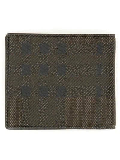 Burberry Leather Wallet In Brown