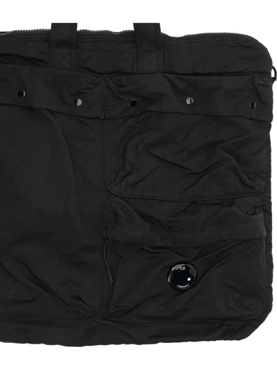 C.p. Company Nylon B Handbag In Black
