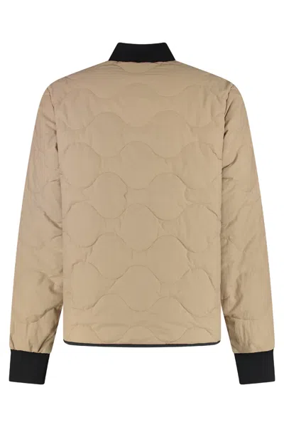 Canada Goose Quilted Reversible Jacket Zippered Pockets In Neutral