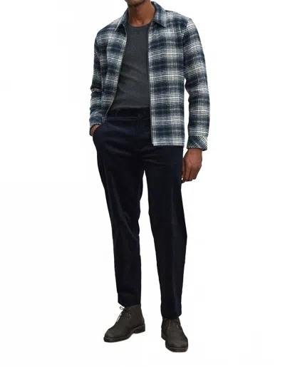Velvet By Graham & Spencer Krystof Corduroy Pant In Navy In Blue