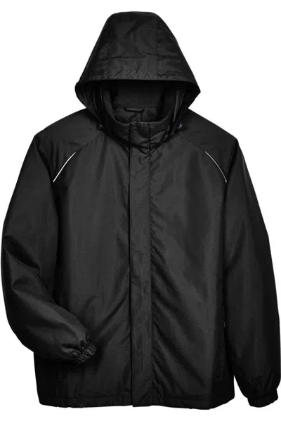 Core365 Tall Brisk Insulated Jacket In Black