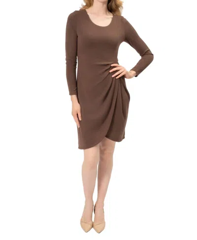 Area Stars Wrenley Mini Dress In Brown In Brown