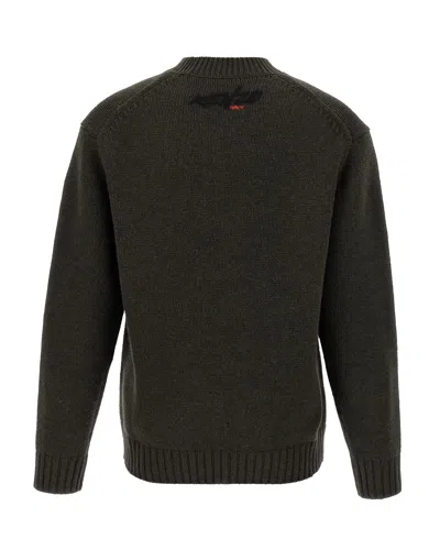 Kenzo Boke Flower Cotton Blend Sweater In Black