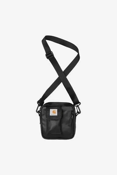 Carhartt Essentials Logo-patch Messenger Bag In Black
