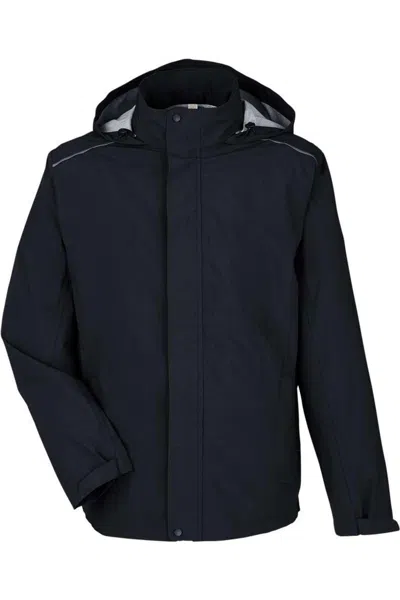Core365 Barrier Rain Jacket In Black