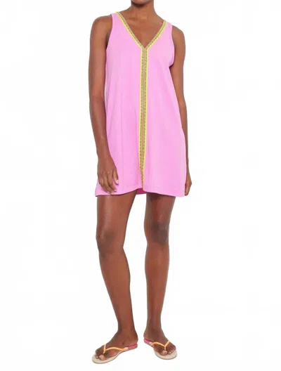 Lisa Todd Tizzy Tunic Dress In Hot Orchid In Pink