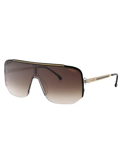 Carrera Black Gold Metal Sunglasses