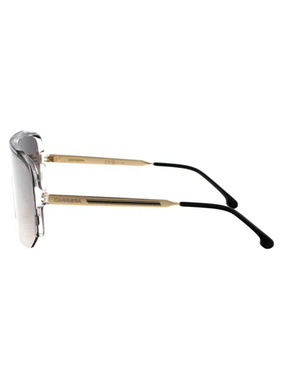 Carrera Black Gold Metal Sunglasses