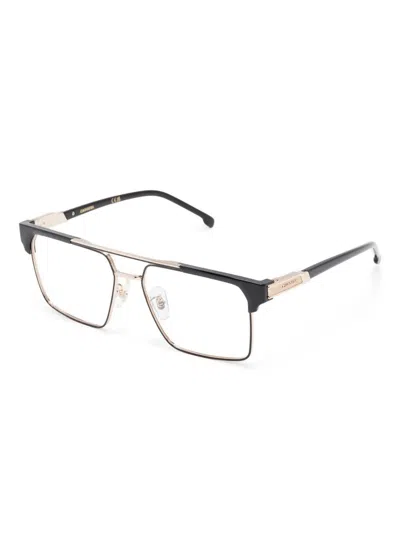 Carrera Ruthenium Black Stainless Steel Glasses In Multi