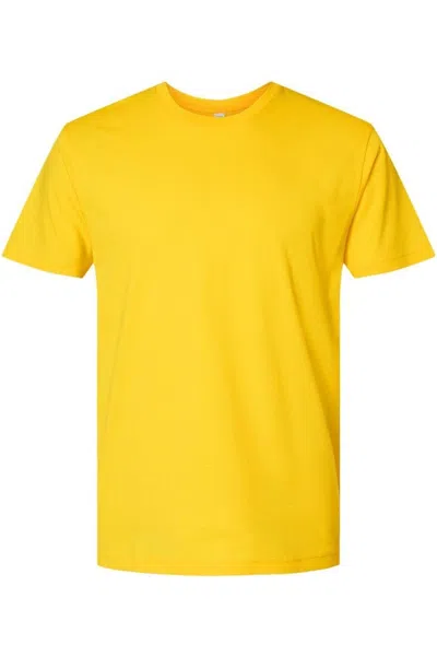 Lat Fine Jersey Tee In Yellow