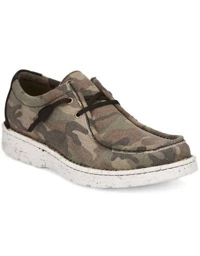 Justin & Taylor Men's Hazer 3" Slip-on Moc Toe Shoes In Camo In Multi