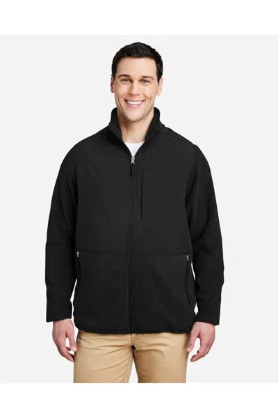 Core365 Journey Summit Hybrid Full-zip In Black