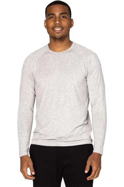 Threadfast Apparel Impact Long-sleeve T-shirt In White