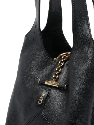 Chloé Balloon Small Top-handle Bag In Leather