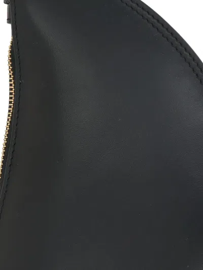 Chloé Icons Mini Halfmoon Bag In Blue