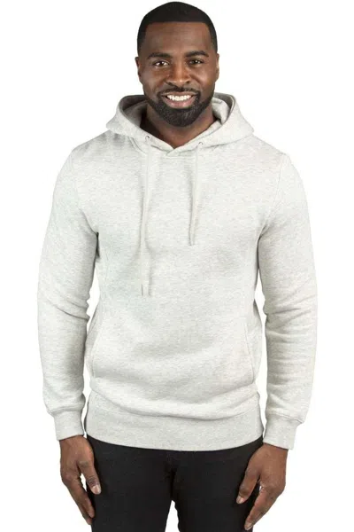 Threadfast Apparel Ultimate Fleece Pullover Hooded Sweatshirt In Gray