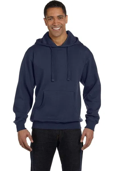 Econscious Heritage Hooded Sweatshirt In Blue