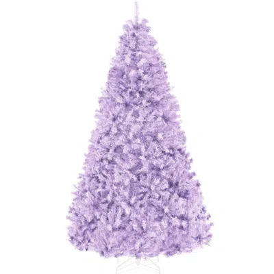 Best Choice Products Artificial Christmas Tree, 6ft Premium Unlit Pine Design, Dense Branches W/easy Assembly - Lavender In Purple