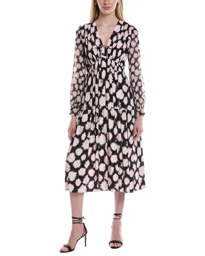 Diane Von Furstenberg Akiva Midi Dress In Multi