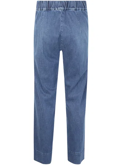 Cigala's Cigalas Relaxed Wide Leg Jeans In Blue