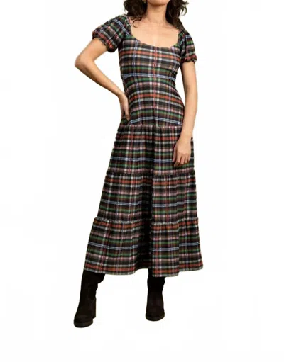 Smith & Quinn Heidi Maxi Dress In Stockholm Plaid In Multi