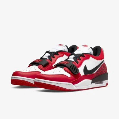Nike Air Jordan Legacy 312 Low Cd7069-116 Sneakers Men White Red Lifestyle Shoes In Red
