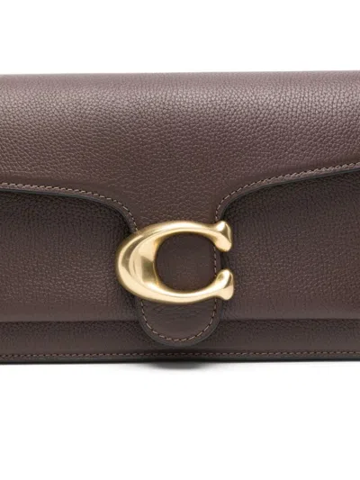 Coach Polished Pebble Leather Tabby Shoulder B