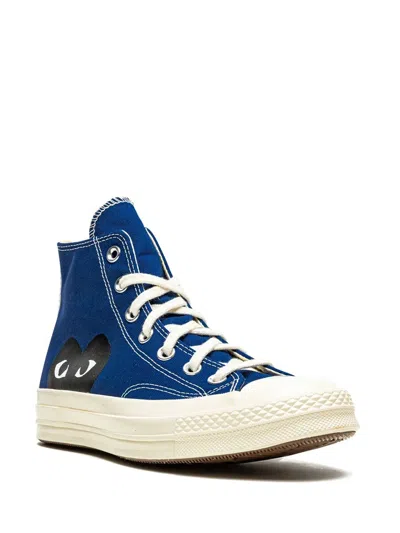 Comme Des Garçons Play Converse Chuck Taylor In Blue