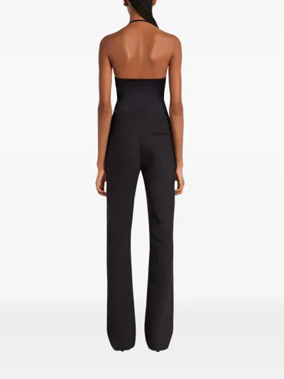 Courrèges Lace-trimmed Camisole Top In Black