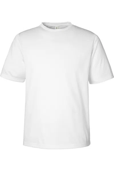 Team 365 Zone Performance Mesh T-shirt In White
