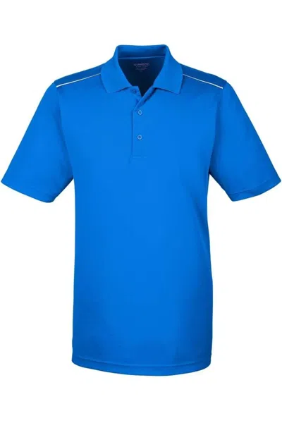 Core365 Radiant Performance Piqu Polo Withreflective Piping In Animal Print
