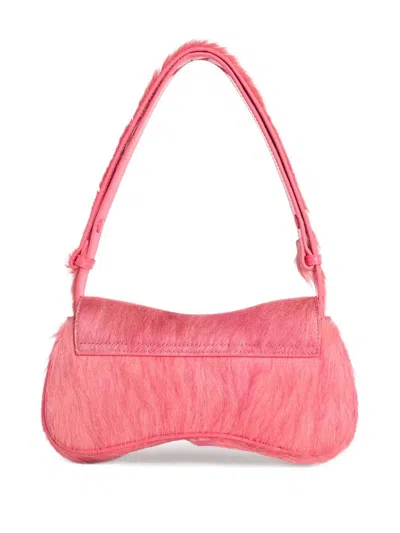 Diesel Play-clutch In Coloured Hairy Leather