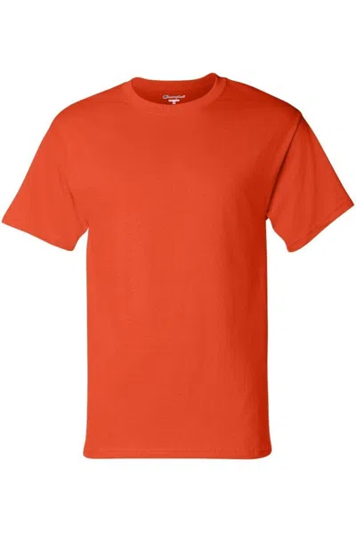 Champion Short Sleeve T-shirt In Orange
