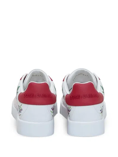 Dolce & Gabbana Port.light Strobel Sneakers In Multi