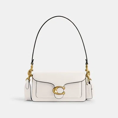 Coach Polished Pebble Leather Tabby Shoulder B