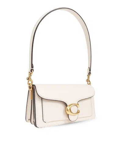 Coach Polished Pebble Leather Tabby Shoulder B