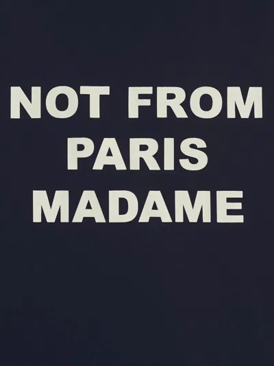 Drôle De Monsieur La Veste Capuche Slogan In Animal Print